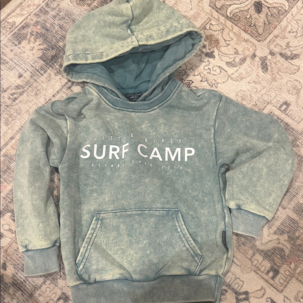 Little Bipsy Surf Camp Hoodie - Teal